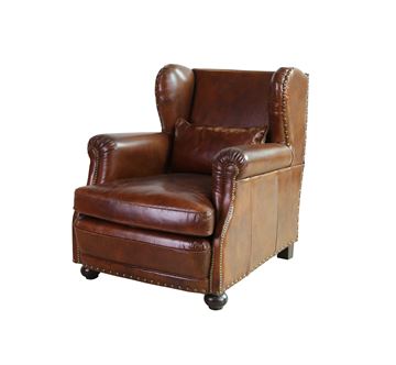 Læderstol model Hendricks Armchair